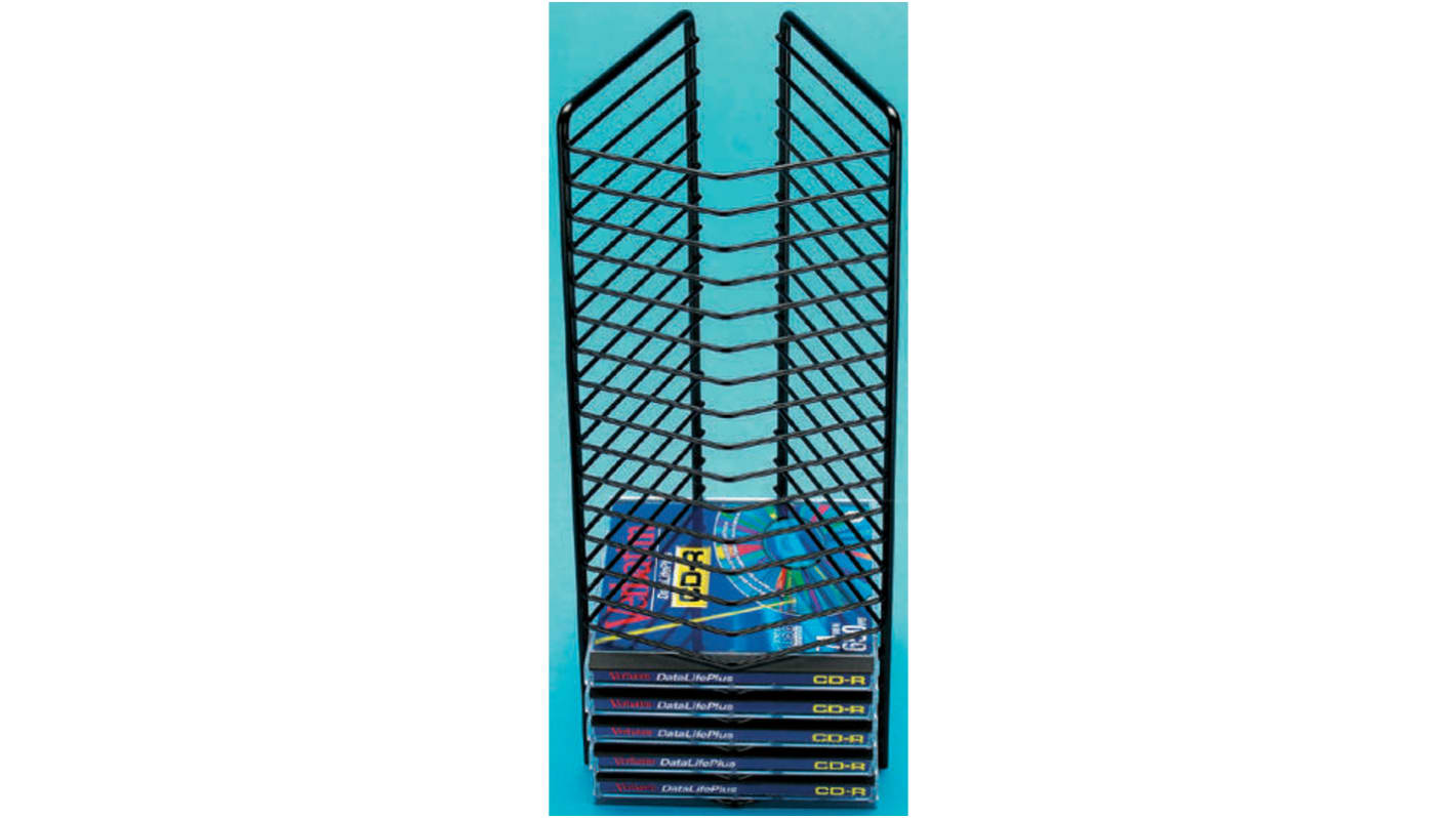 40160 Fellowes wire CD tower media storage,20 RS
