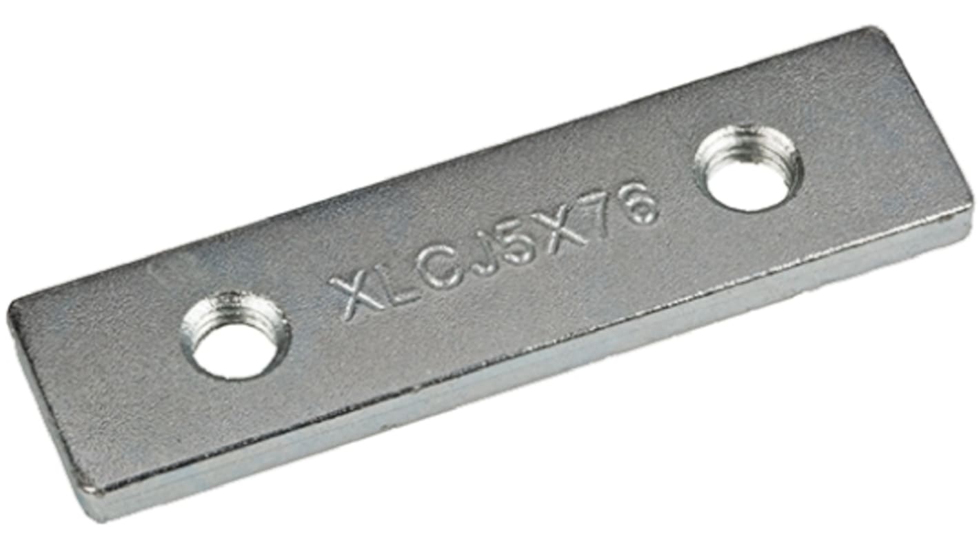 Striscia di collegamento FlexLink in Acciaio, per profili da 44 mm, scalanatura da 11mm, M8