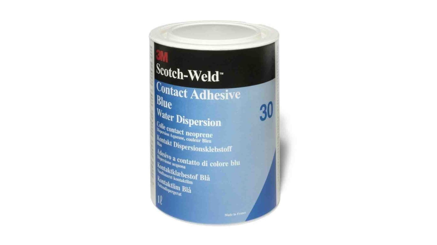 Adhésif Scotch-Weld™ 30 Blanc, Liquide Boîte 1 L