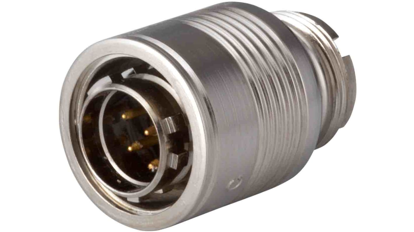 Jaeger Circular Connector, 19 Contacts, Cable Mount, Miniature Connector, Plug, Female, 7622 Series