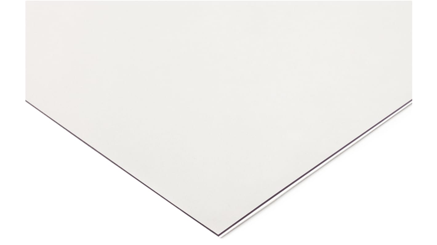 RS PRO Klar Plastikplade, 1200mm x 620mm x 1mm, PETG