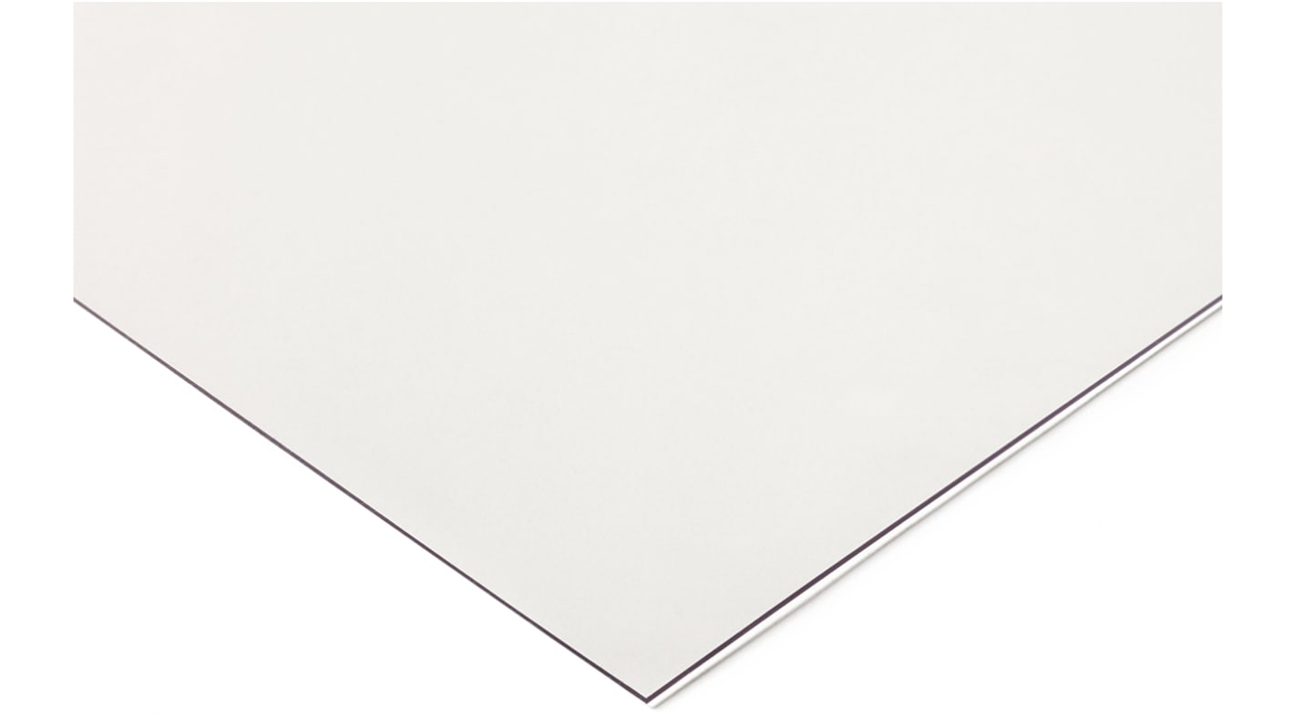 Foglio di plastica Tipo pieno RS PRO in PETG, Chiaro, 1200mm x 620mm x 4mm