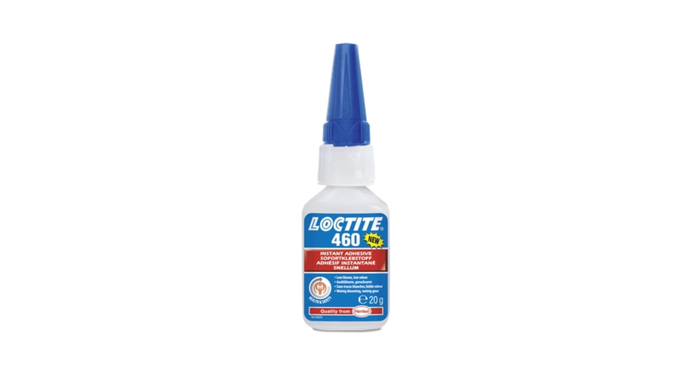 Loctite Loctite 460, col. Trasparente, Bottiglia da 20 g