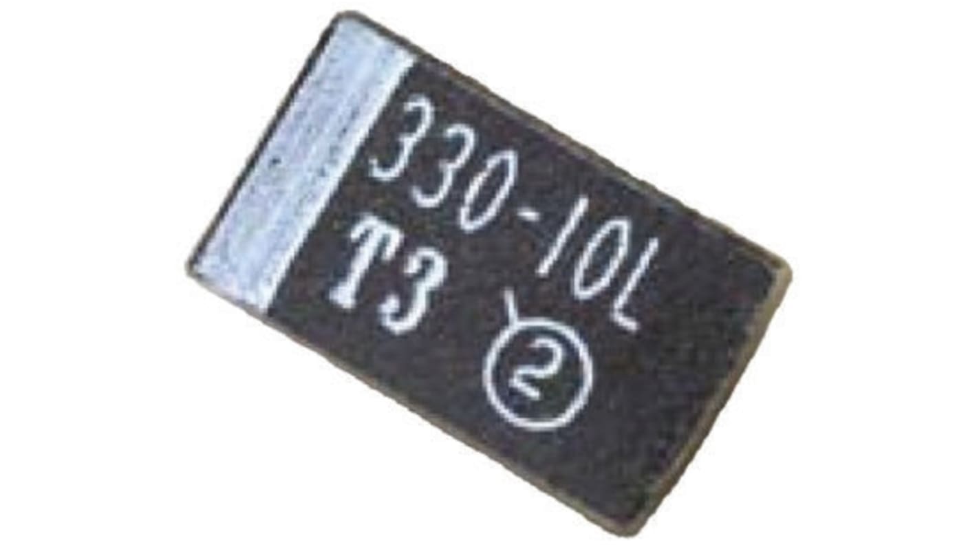 Vishay 2.2μF MnO2 Tantalum Capacitor 16V dc, 293D Series