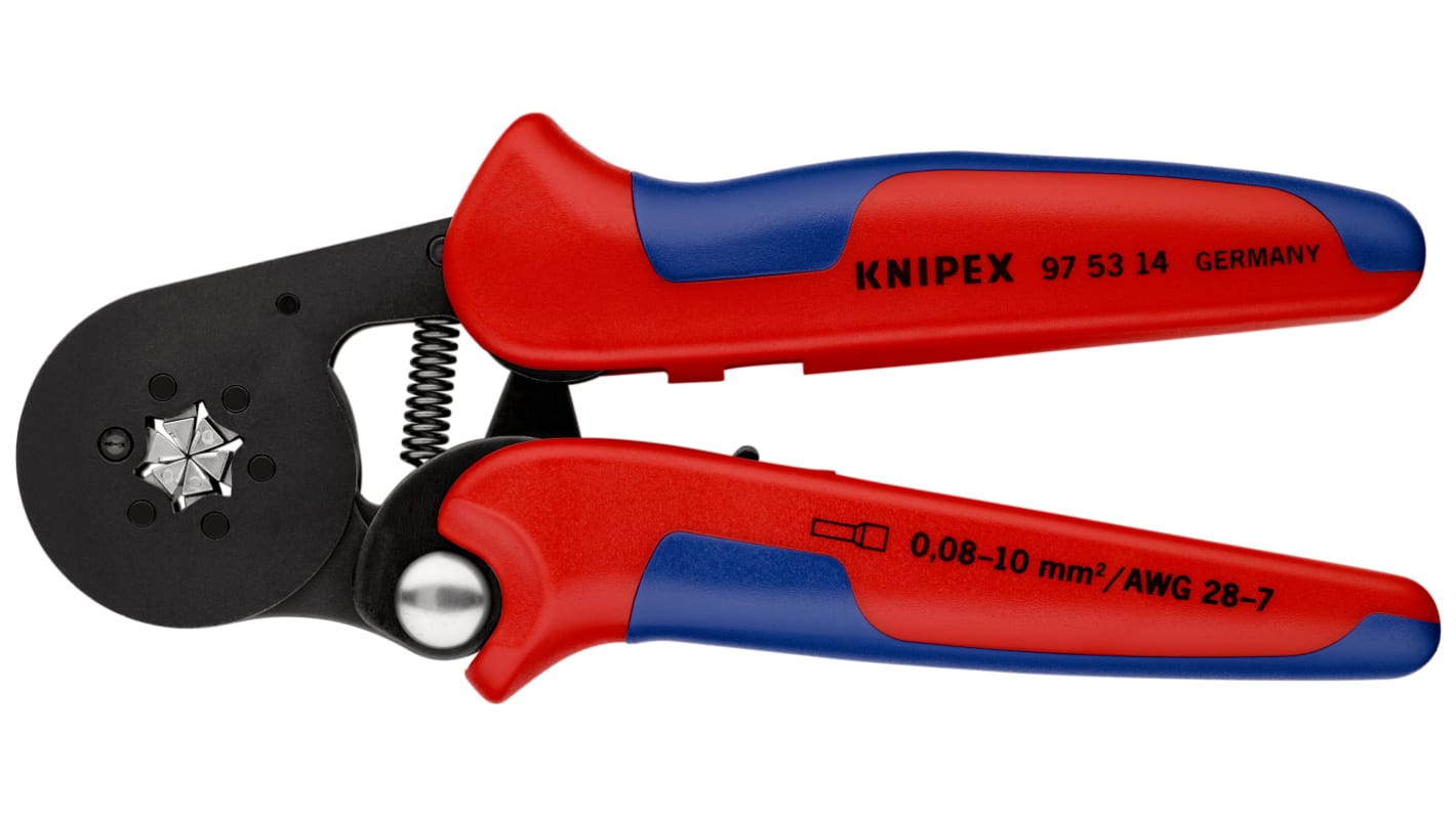 Krimpovací nástroj, celková délka: 187 mm Knipex