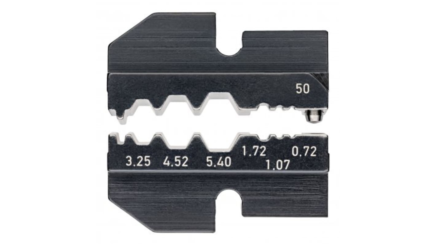 Knipex, 97 Crimping Die Set, Coaxial, Coaxial Type RG 58 / 174 / 188 / 316