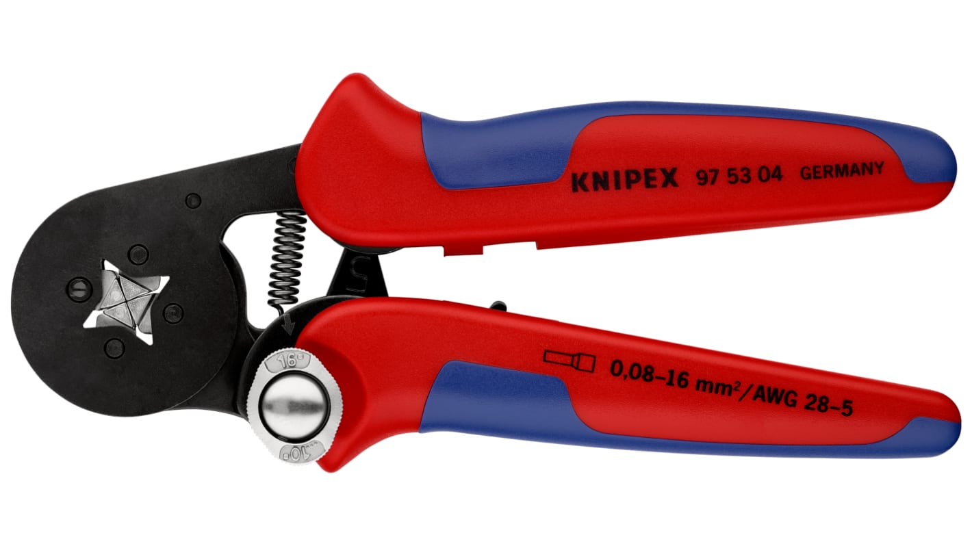 Knipex Crimping Tool, 180 mm Overall