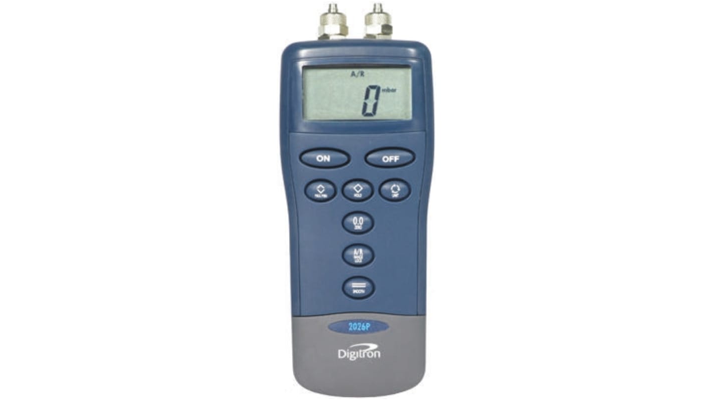 2026P7 Digitron 2000P Differential Digital Pressure Meter With 2