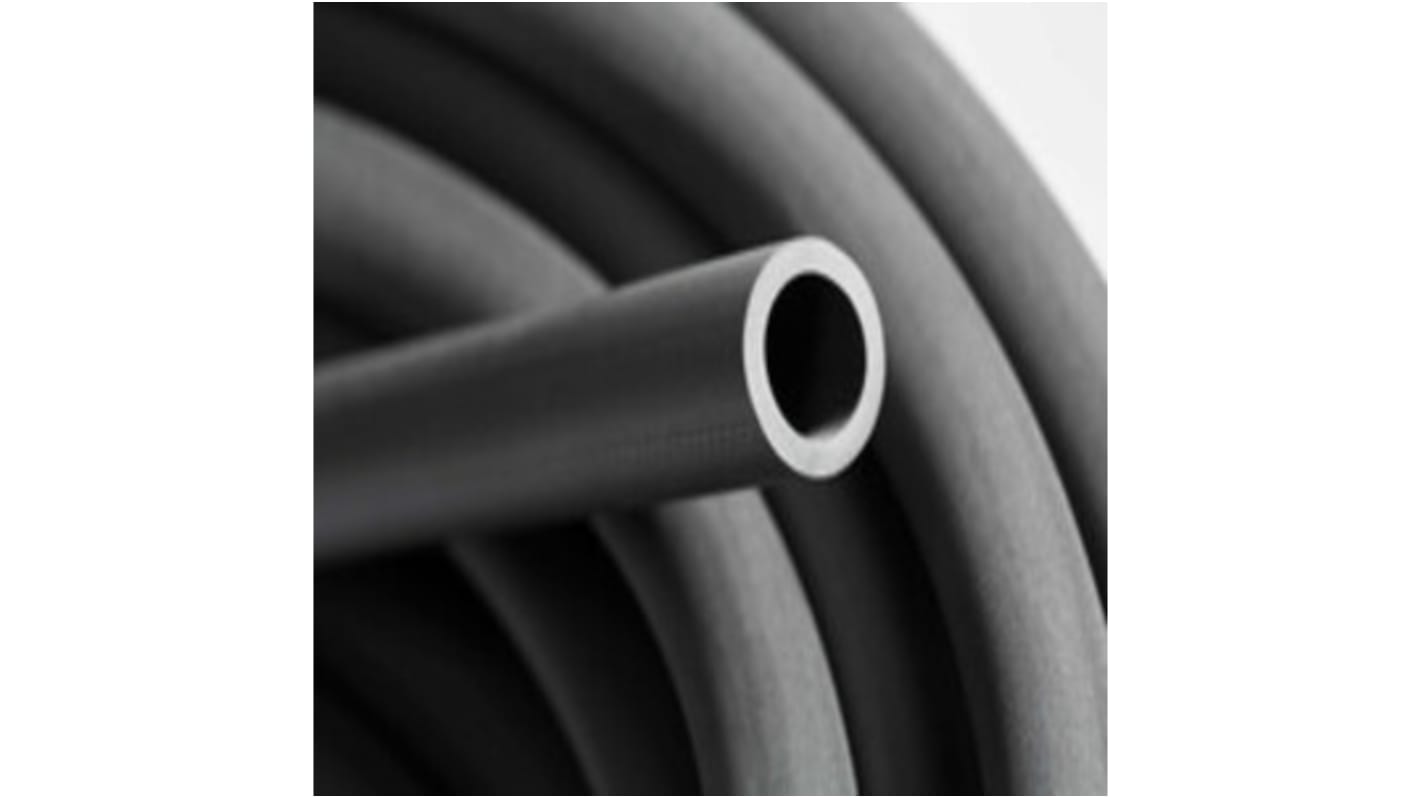 Saint Gobain Versilon™ Nitrile Flexible Tube, NBR, 5mm ID, 8mm OD, Black, 50m