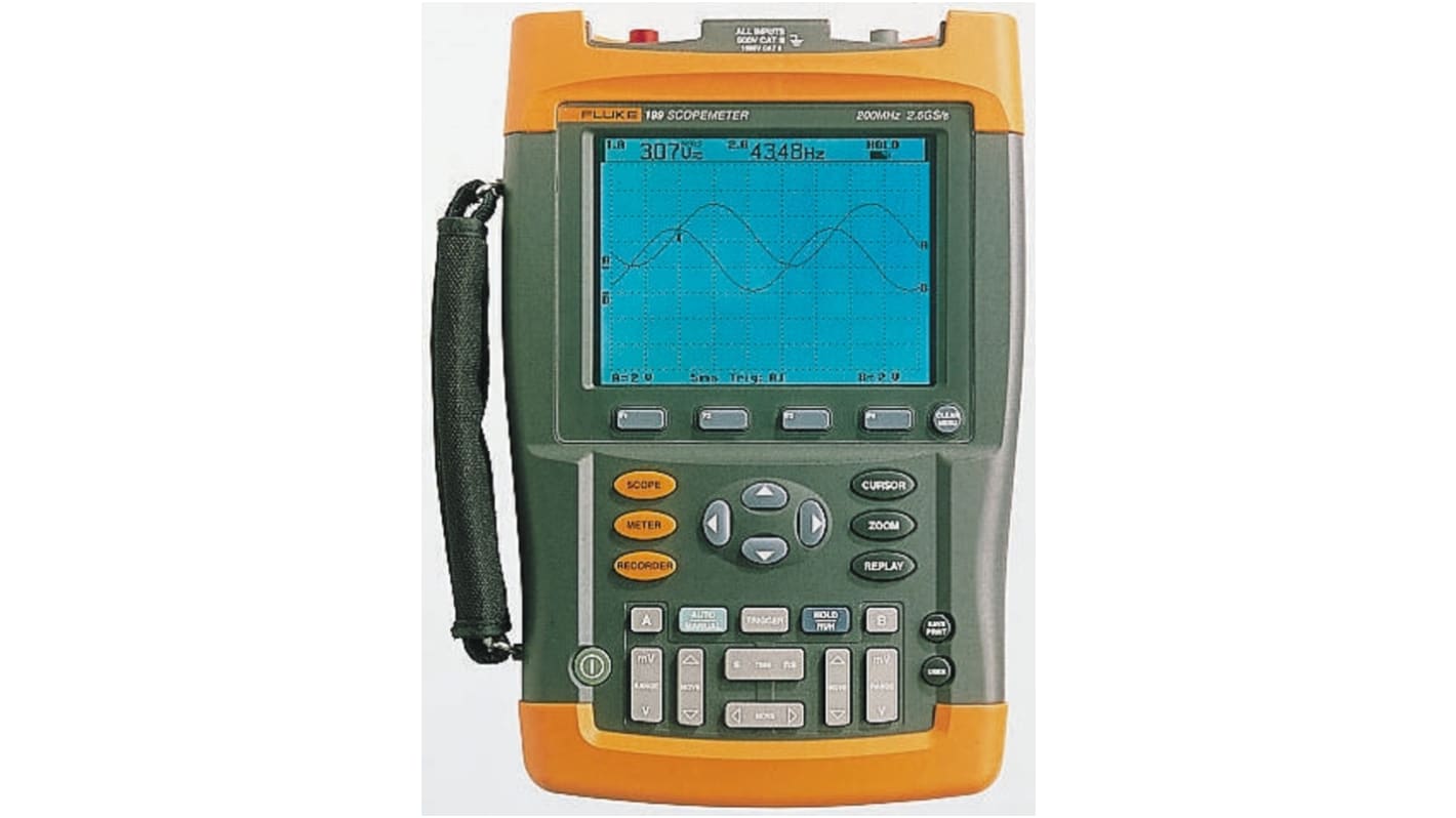 FLUKE 192B Fluke 192B 190B Series Handheld Digital Oscilloscope, 2