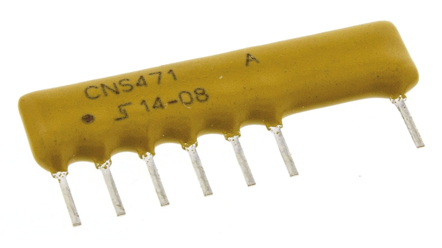 CNS471A6 Vishay, CNS 471 9 kΩ ±0.1 VOLT/D Resistor Array, 6