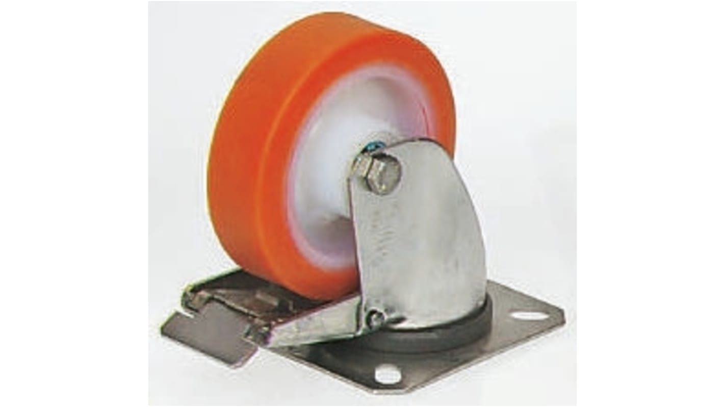 LAG Braked Swivel Castor Wheel, 250kg Capacity, 150mm Wheel