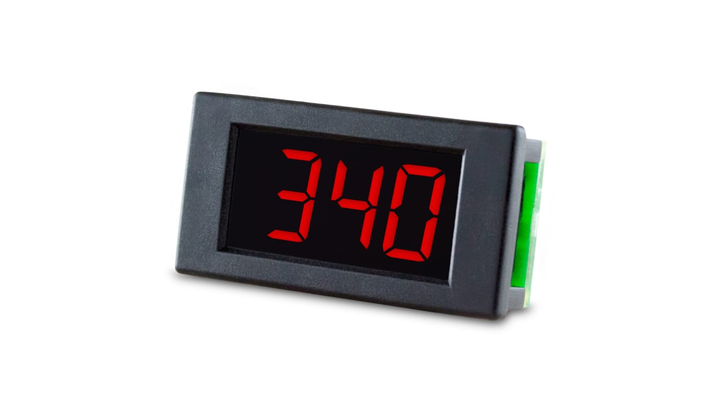 Lascar Digital Voltmeter DC, LED Display 3.5-Digits ±1 %