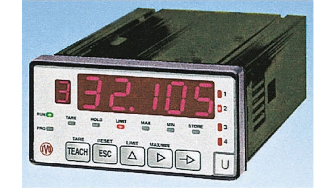 Indicateur numérique multifonction Baumer, PA422, LED