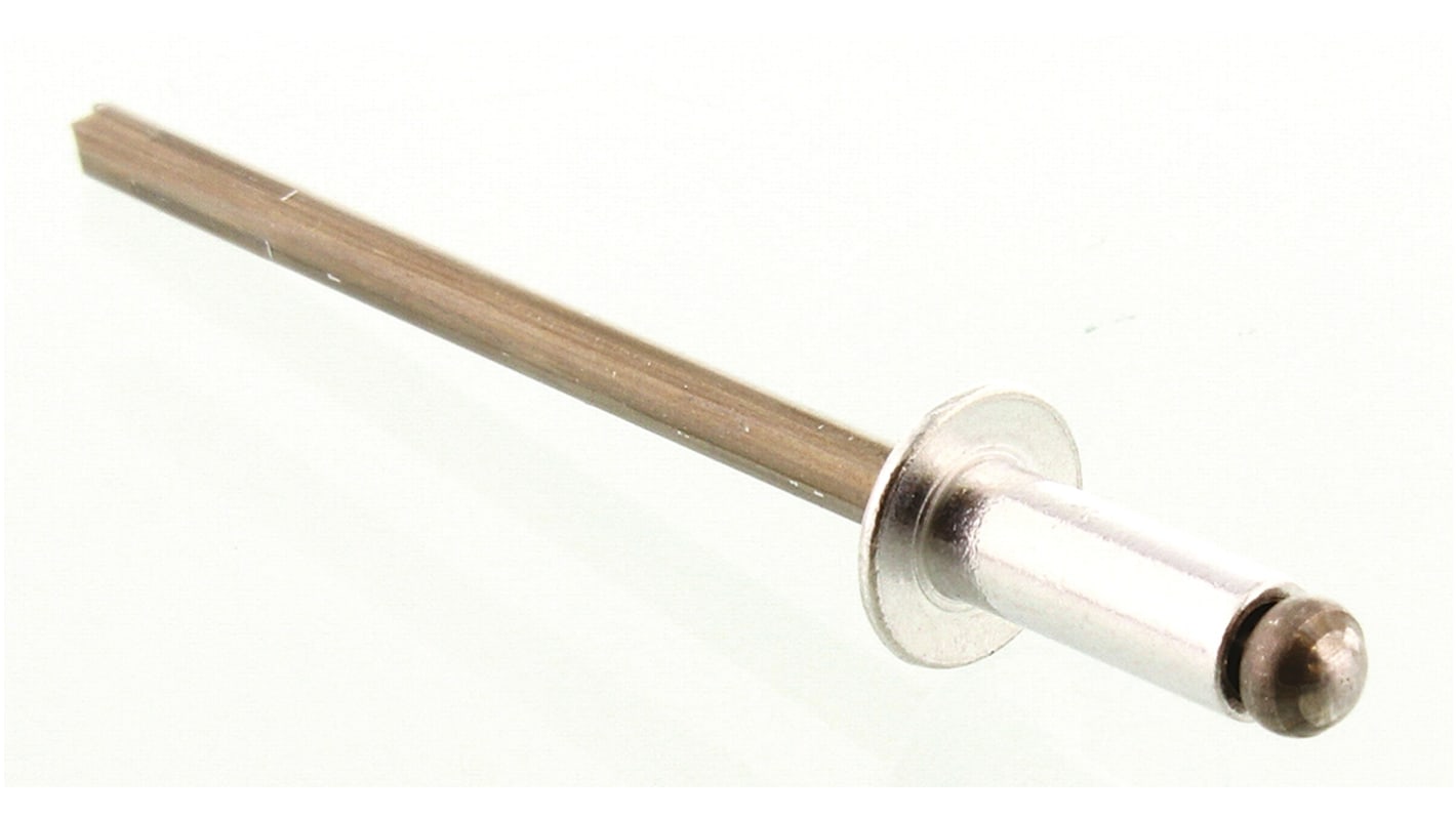 PAQUETE REMACHES CON CABEZAL CIEGA ABIERTA Aluminio 4mm 4.0x10mm