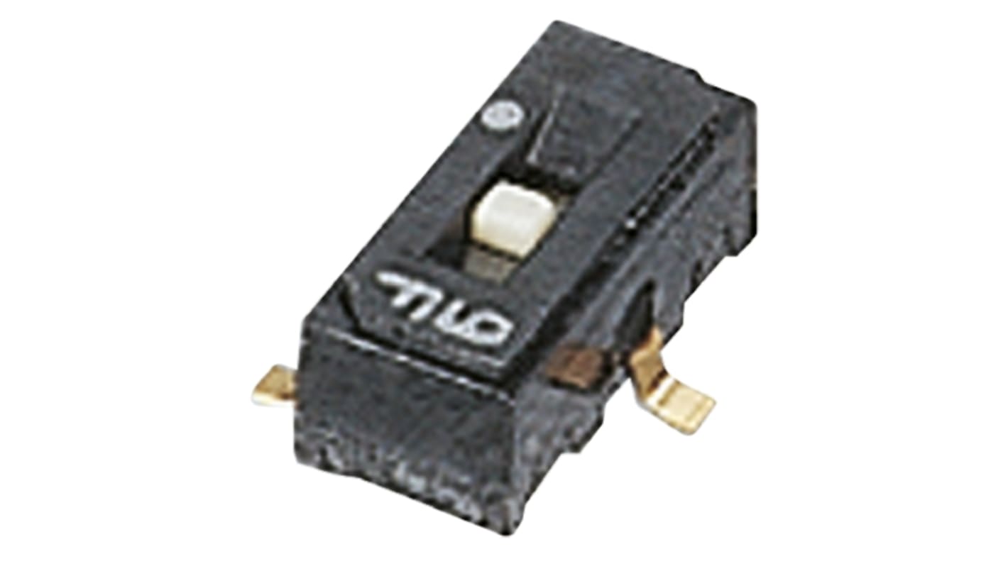 Nidec Components PCB DIP Switch SPDT 100 mA @ 6 V dc Slide