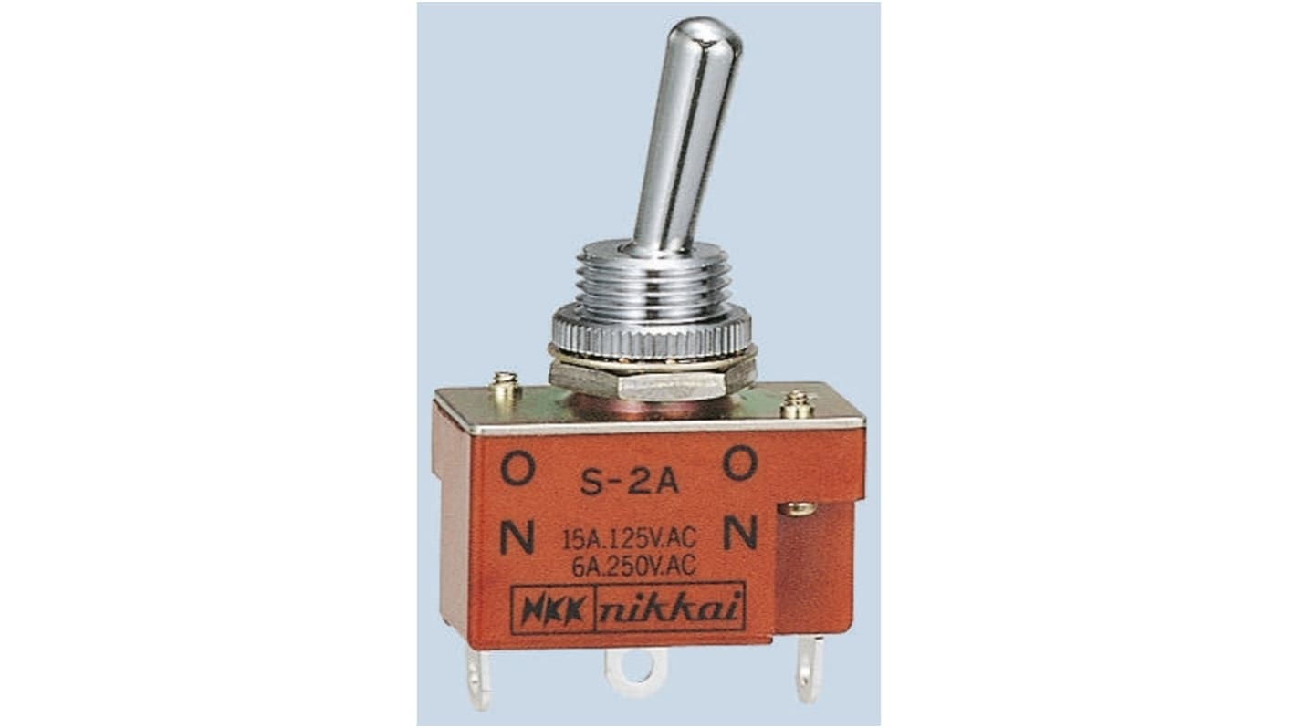 NKK Switches Toggle Switch, Solder Terminal