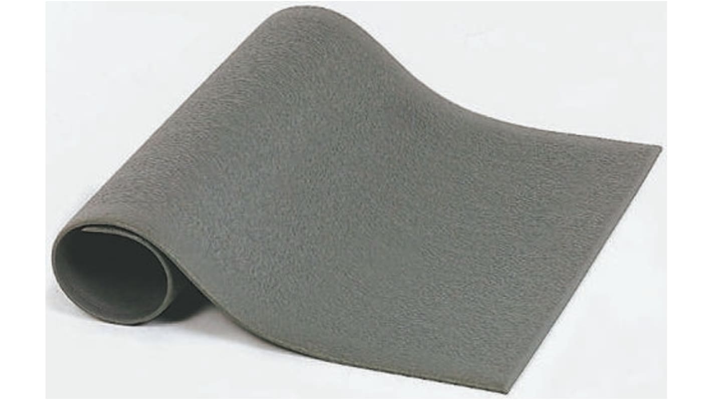 Mata antystatyczna ESD szerokość 610mm długość 910mm grubość 9.5mm, na blat/podłogę RS PRO