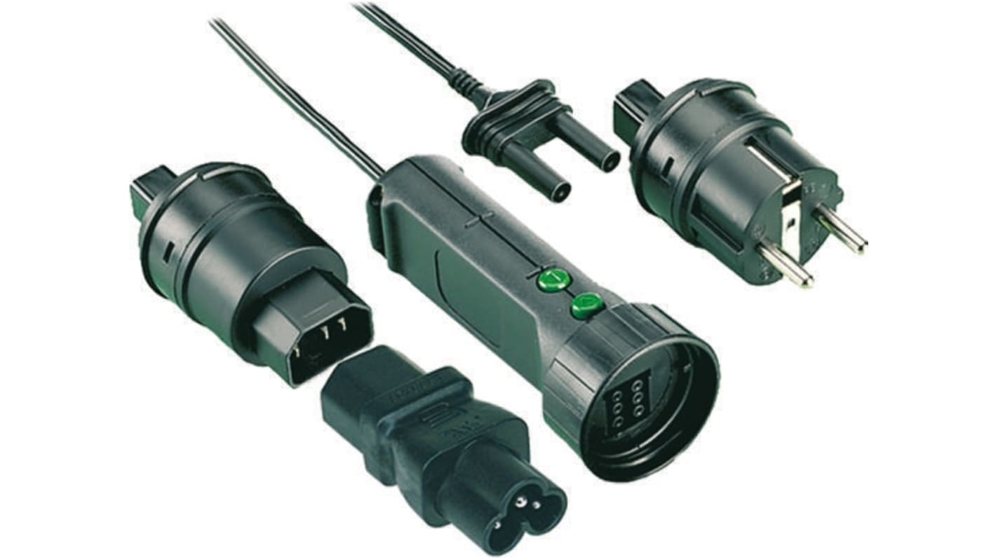 Adaptador para comprobadores eléctricos portátiles Gossen Metrawatt, Z723A, Adaptador, SECUTEST S II