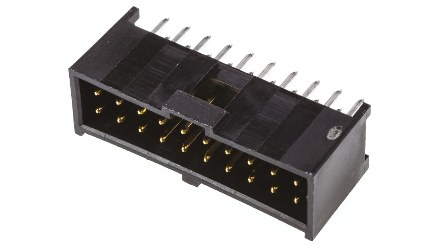 Molex C-Grid III Leiterplatten-Stiftleiste Gerade, 20-polig / 2-reihig, Raster 2.54mm, Kabel-Platine,