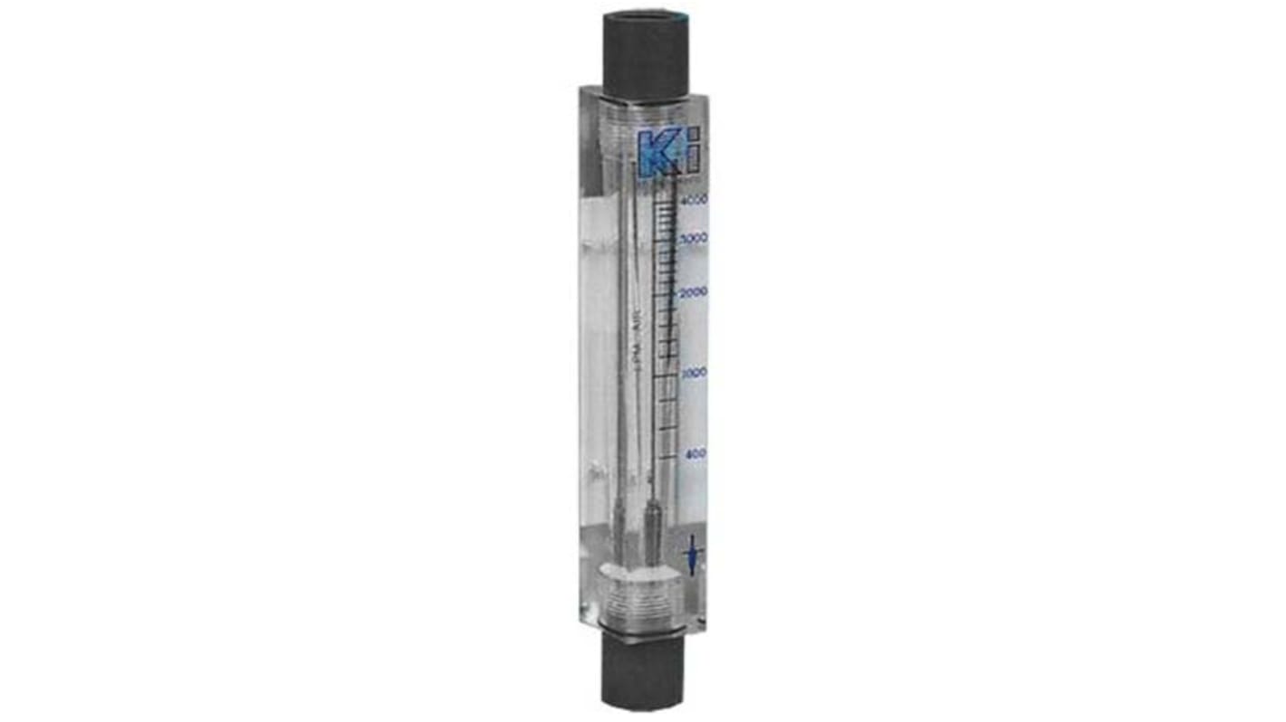 Key Instruments FR5000 Series Variable Area Flow Meter for Gas, 100 L/min Min, 1400 L/min Max