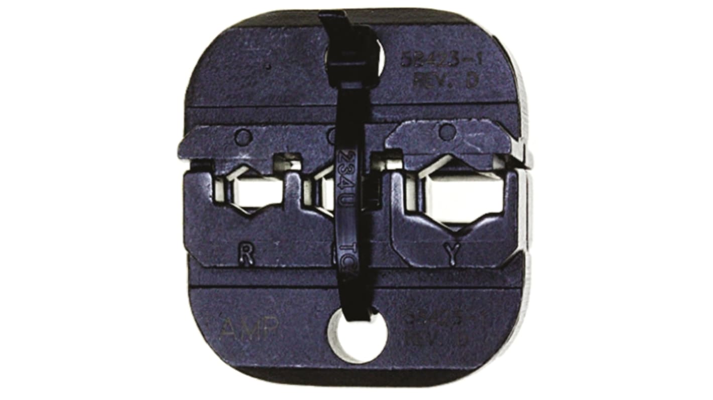 Matriz de crimpado TE Connectivity 58423-1 serie Pro-Crimper III, para PIDG Empalmes / Terminales, Terminales