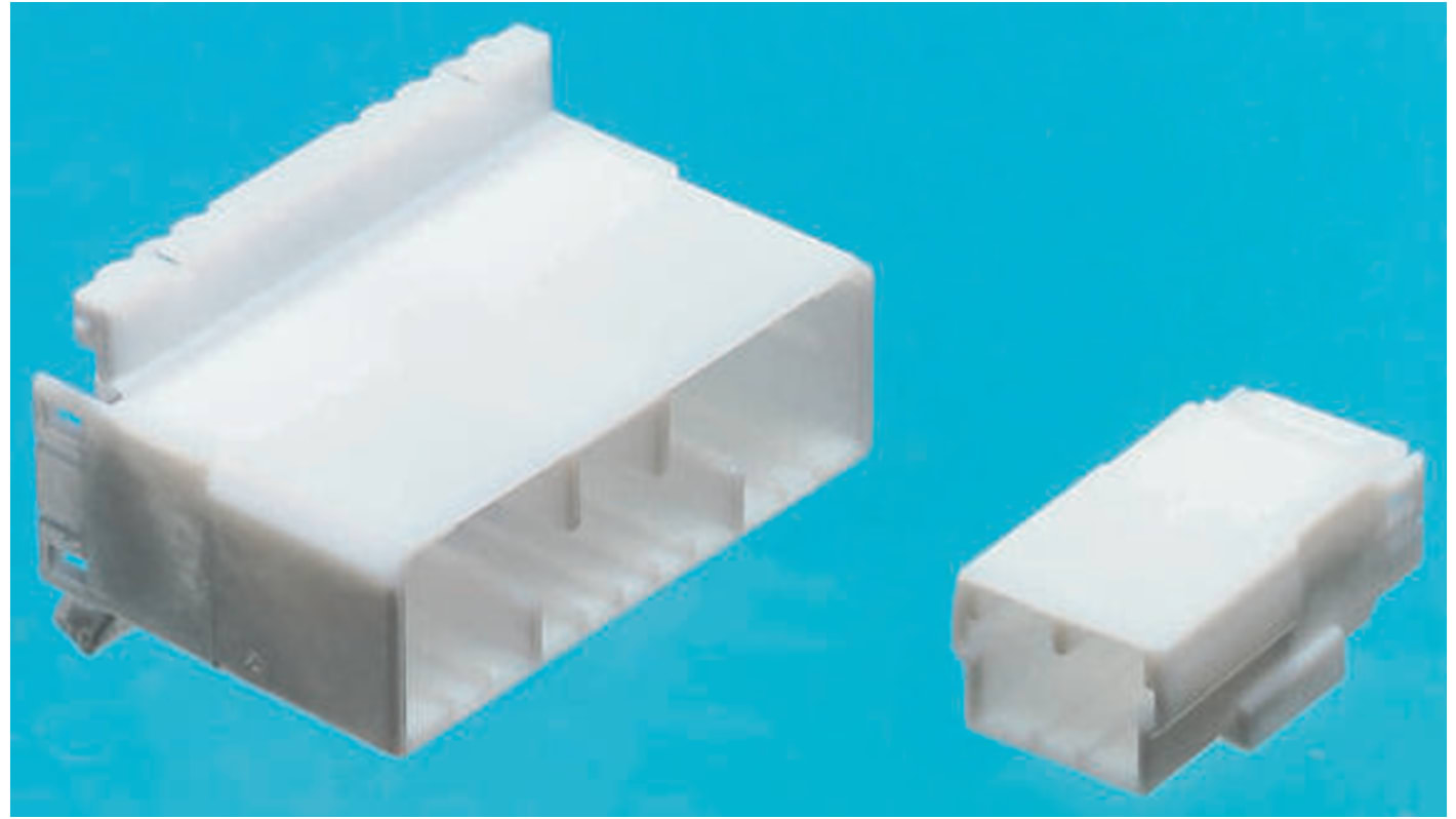 TE Connectivity MULTILOCK 070 Steckverbindergehäuse Stecker 3.5mm, 10-polig / 2-reihig Gerade für Freiverdrahteter