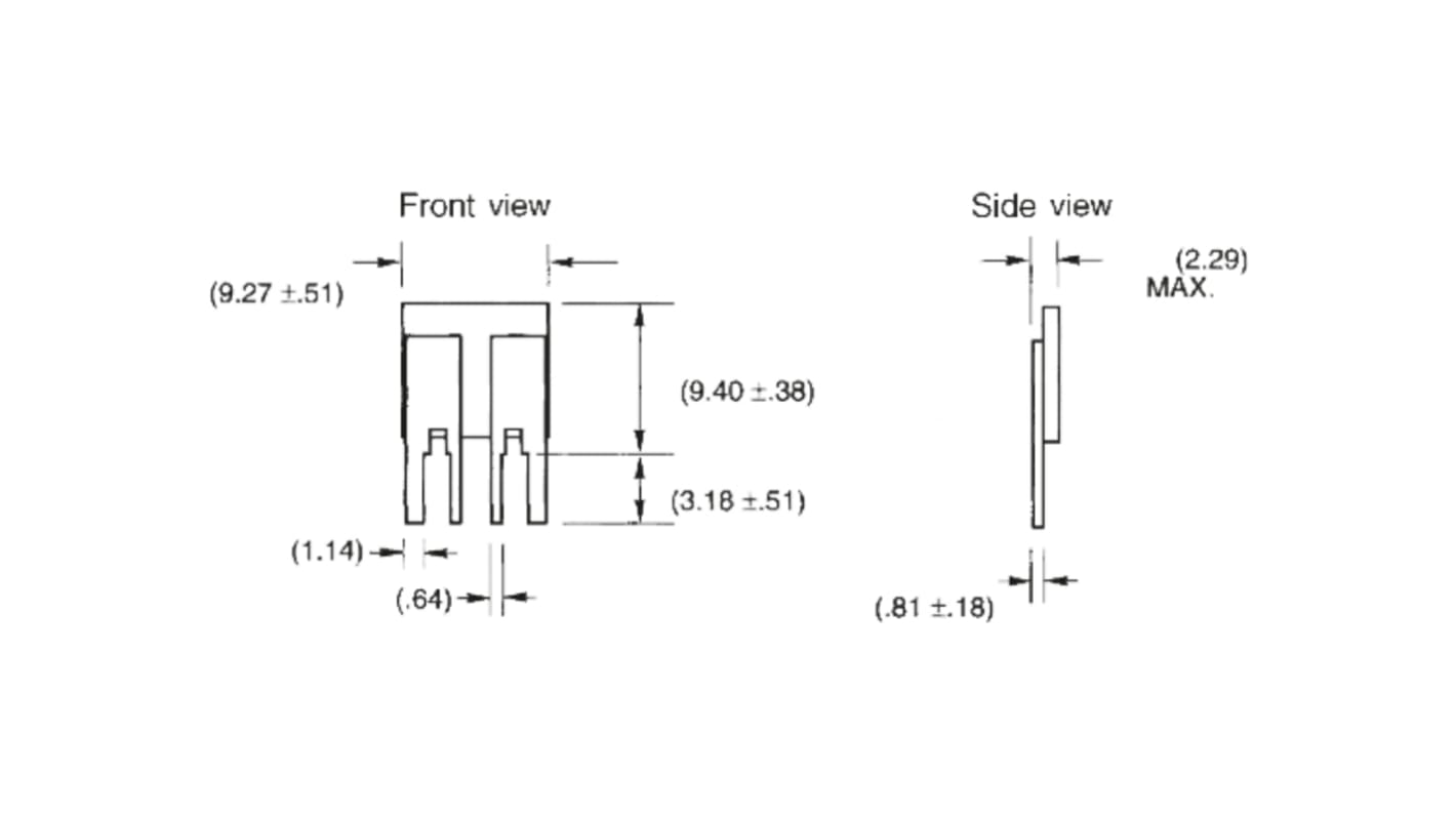 Caddock SR10 SMD-Widerstand 10mΩ ±1% / 1W 0 → +200ppm/°C