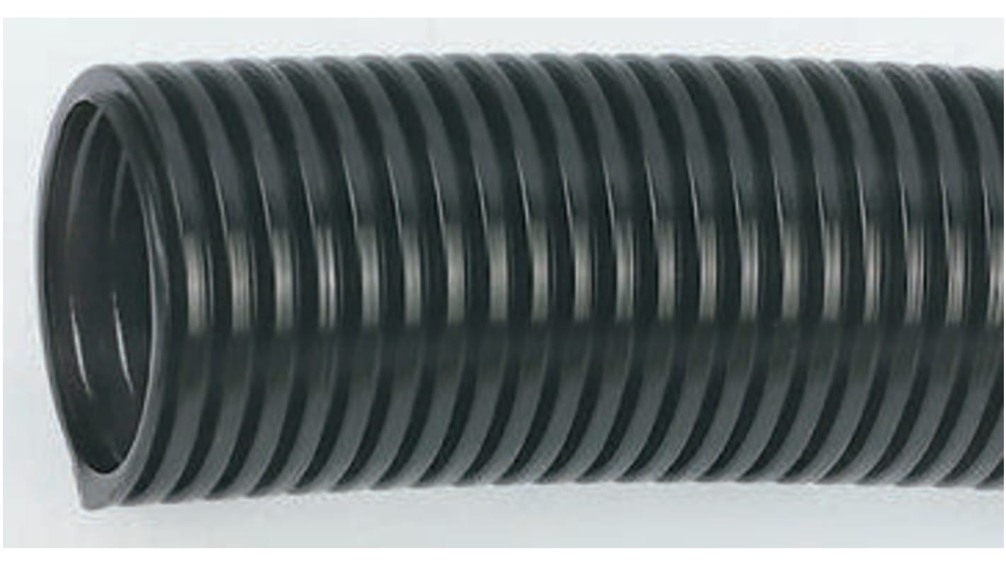 PMA Flexible Conduit, 25mm Nominal Diameter, Plastic, Black