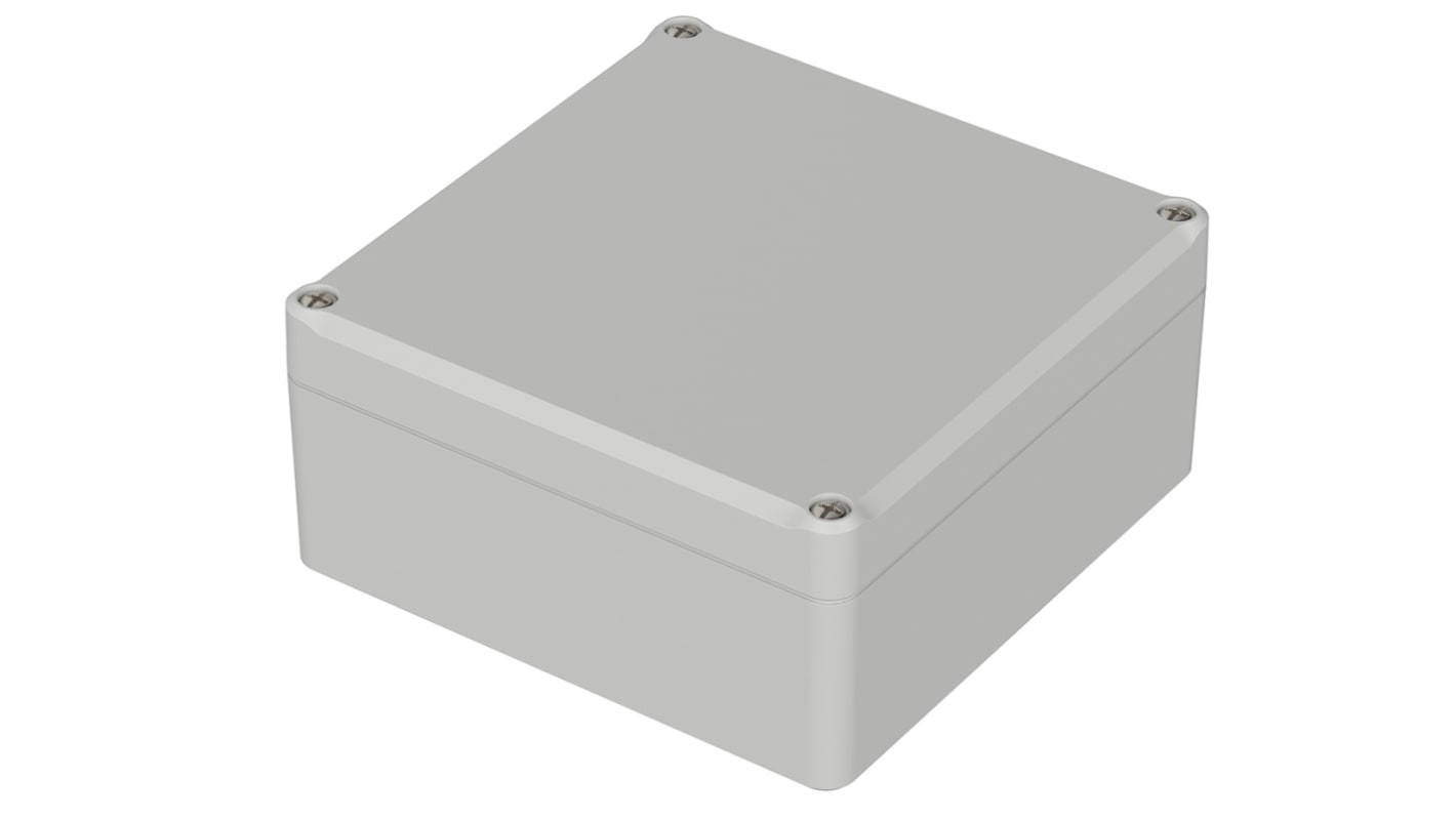 Caja Bopla de Policarbonato Gris claro, 122 x 120 x 57mm, IP65