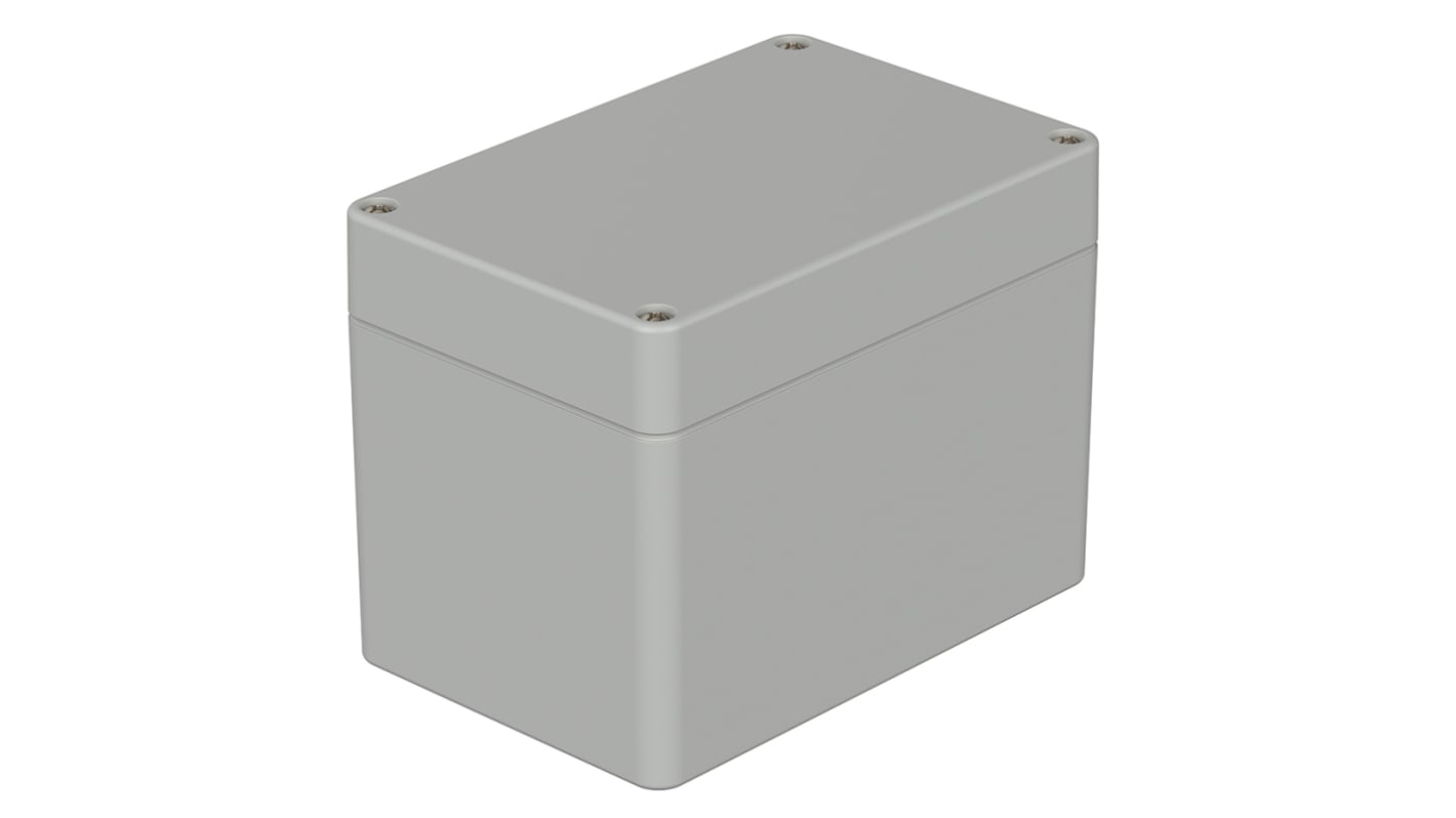 Bopla Euromas Series Light Grey ABS Enclosure, IP66, Light Grey Lid, 120 x 80 x 90mm