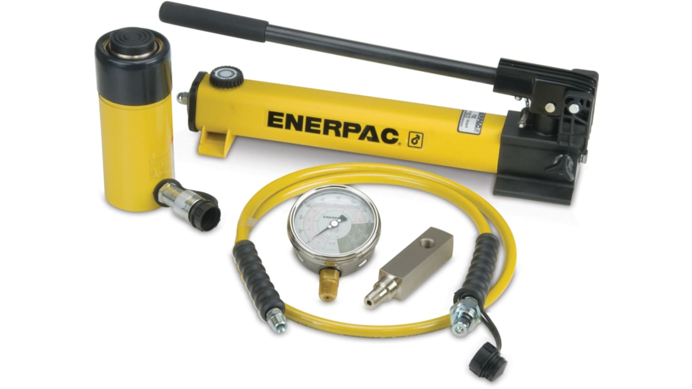 Enerpac SCR256H, Two Speed, Hydraulic Hand Pump, 25t, 158mm Cylinder