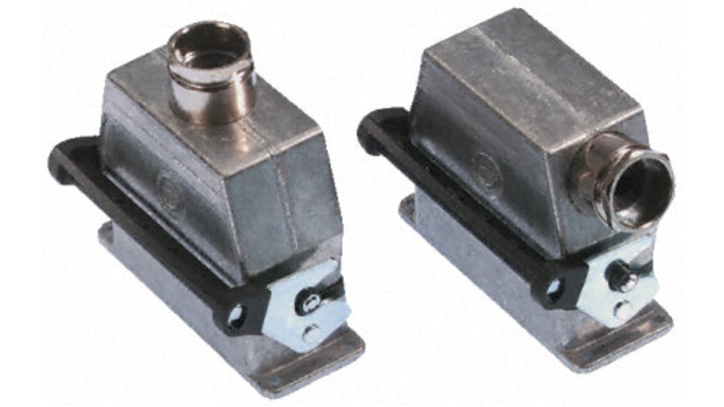 Carcasa para conector industrial con entrada superior EPIC serie H-B, con rosca PG29