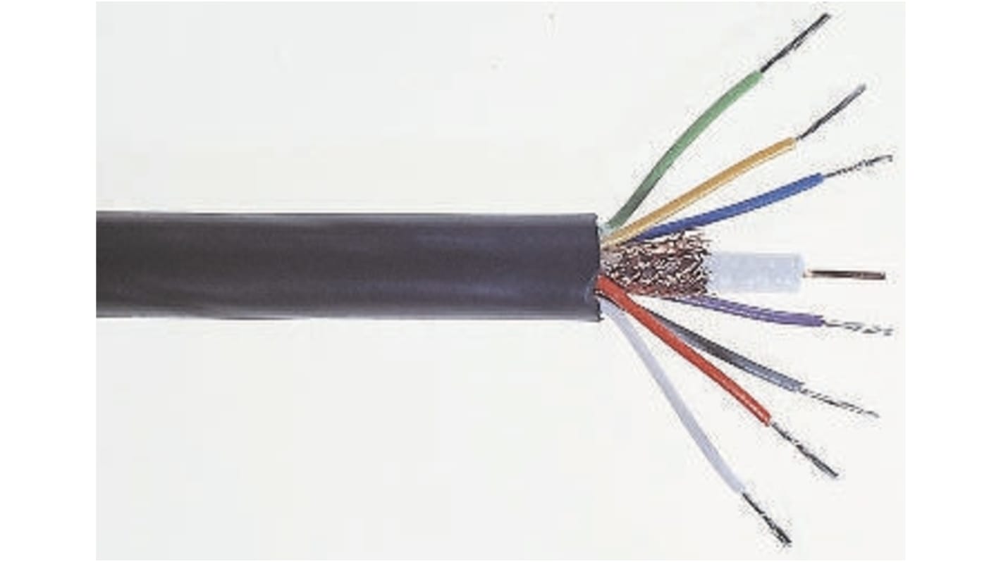 RS PRO Coaxial Cable, 100m, Unterminated