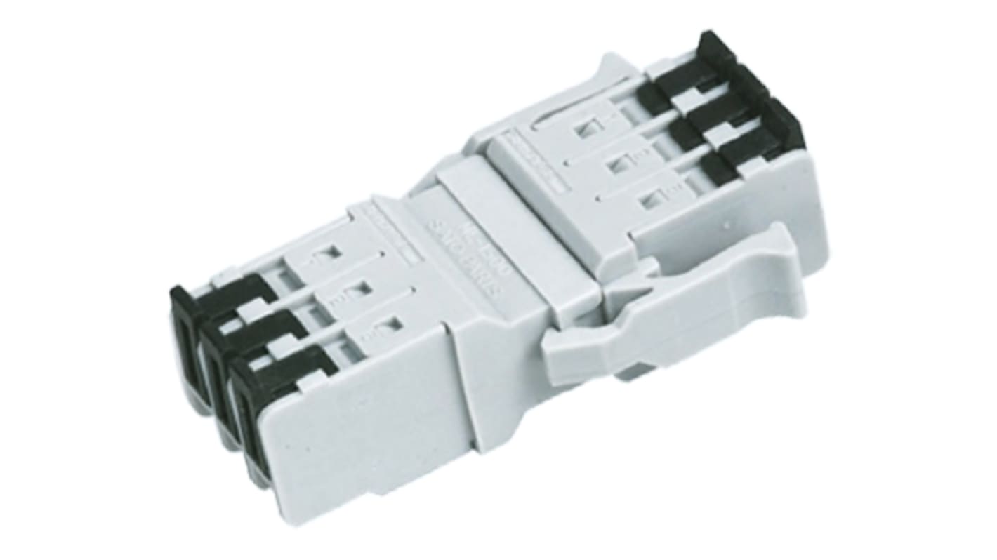 NEUTRAL Non-Fused Terminal Block, 4-Way, 5A, 22 → 20 AWG, 26 → 18 AWG Wire