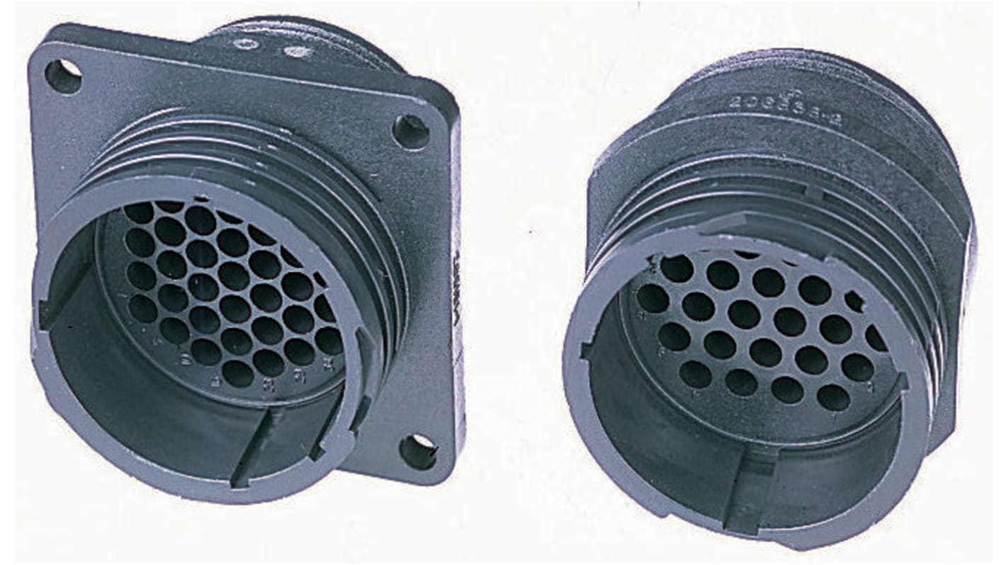 TE Connectivity Circular Connector, 24 Contacts, Panel Mount, Plug, Male, CPC Series 1 Series