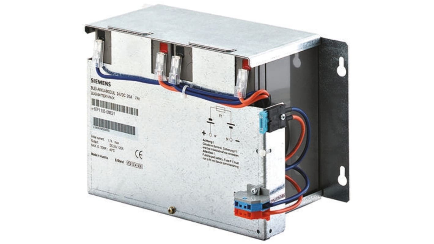 Siemens 24V Screw Sealed Lead Acid Battery, 7Ah