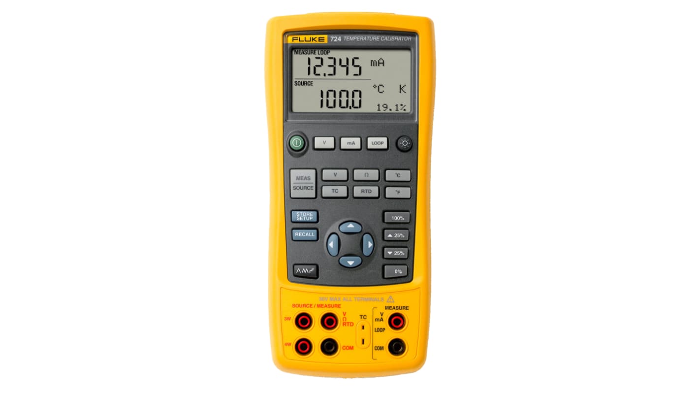 Fluke 724 Multi Function Calibrator, 1A, 1000V, - RS Calibration