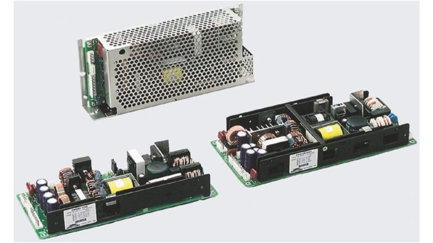 Fuente de alimentación conmutada TDK-Lambda, 5 V dc, ±12 V dc, 4A, 130W, 4 salidas, Montaje en panel