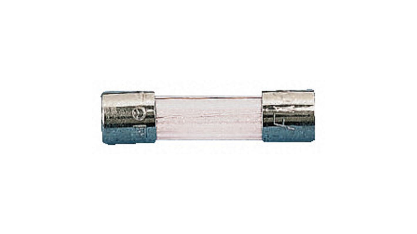 RS PRO 800mA F Glass Cartridge Fuse, 5 x 20mm