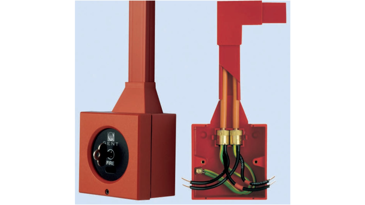 YT/2 RED Trunking,Red Alert,25x16mmx3m,YT/2,red RS