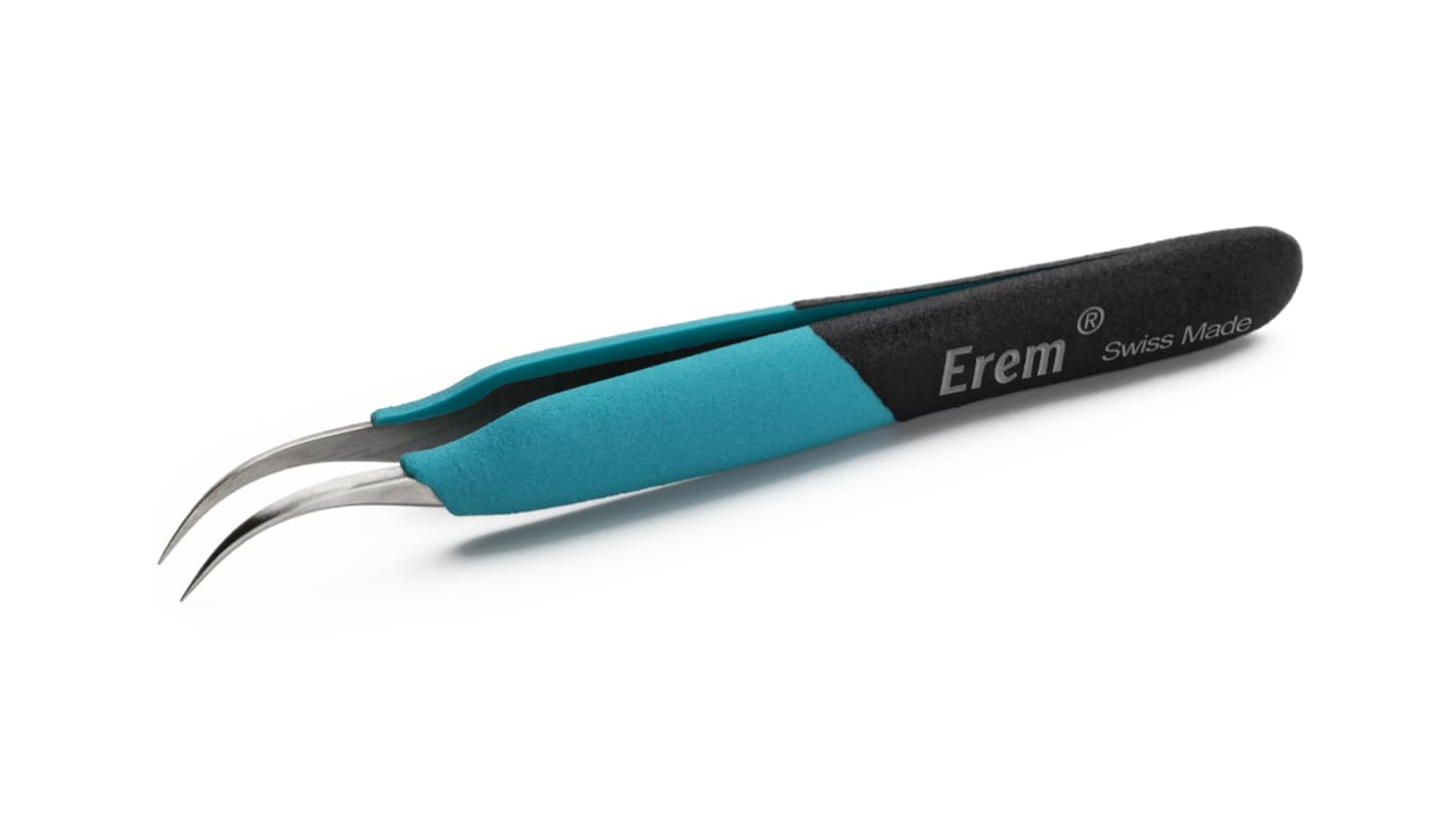 Weller Erem 120 mm, Stainless Steel, ESD Tweezers