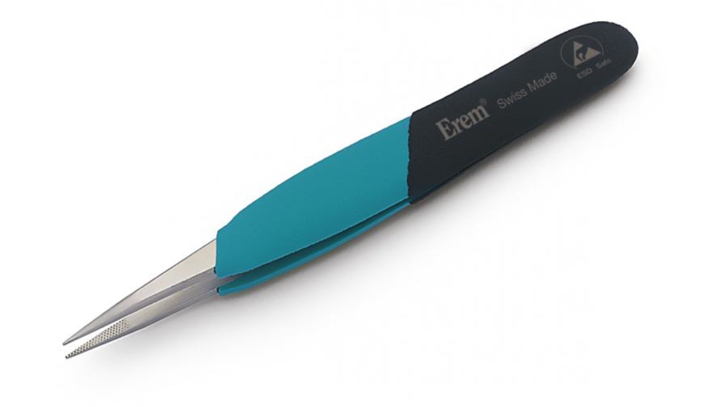 Weller Erem 120 mm, Stainless Steel, ESD Tweezers