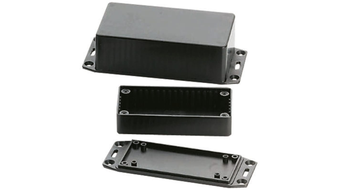 Caja Hammond de ABS Negro, 100 x 50 x 21mm, IP54