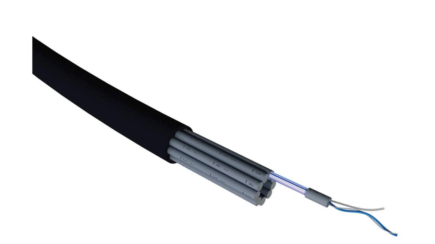 S2Ceb-Groupe Cae Screened 32 Core Audio & Control Cable, 0.22 mm² CSA, 17mm od, 10m, Black