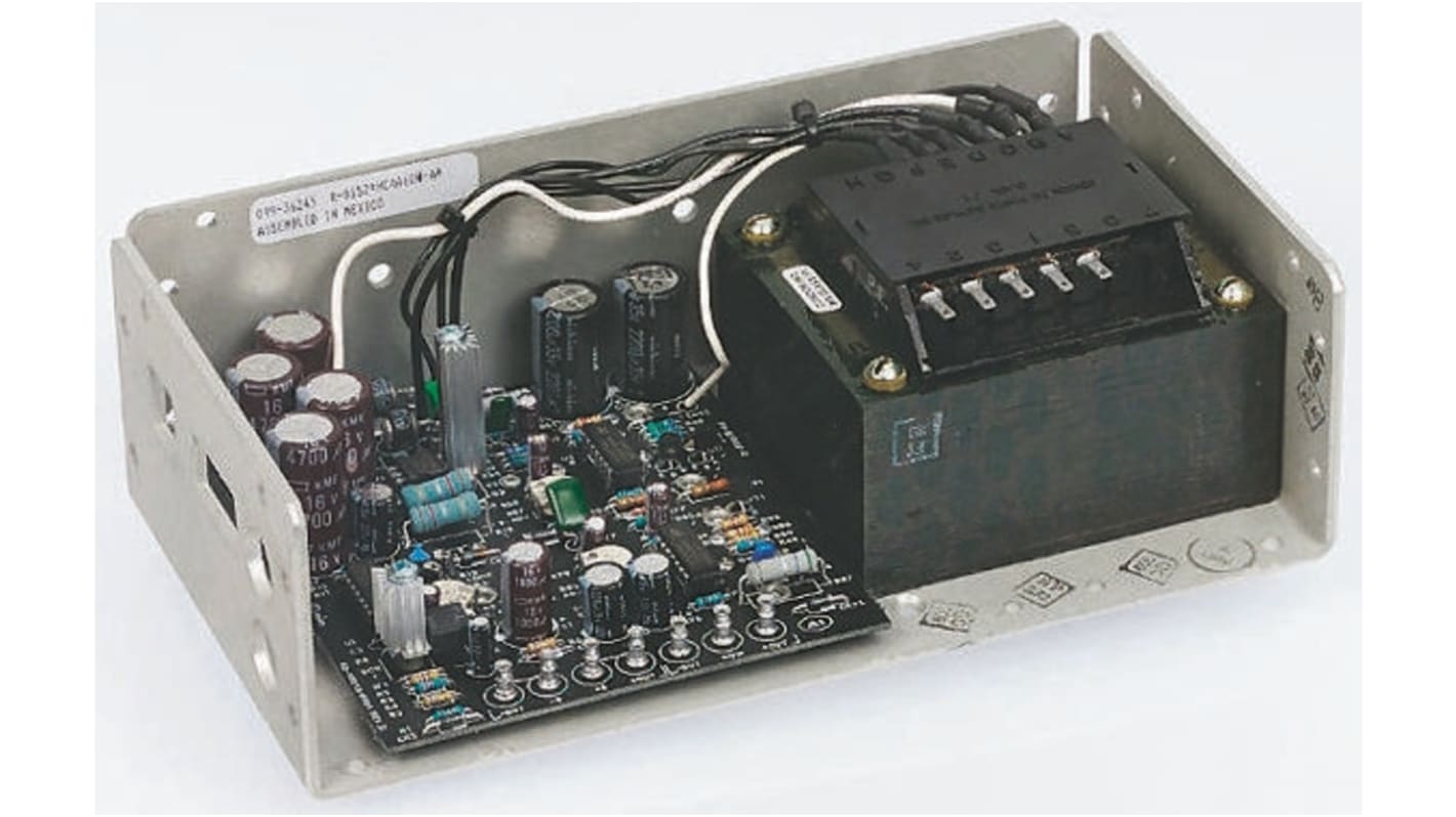 Condor Power Supplies Open Frame Linear Power Supply, 240V ac Input, 5 V dc, ±12 → 15 V dc Output, 2 A, 400 mA