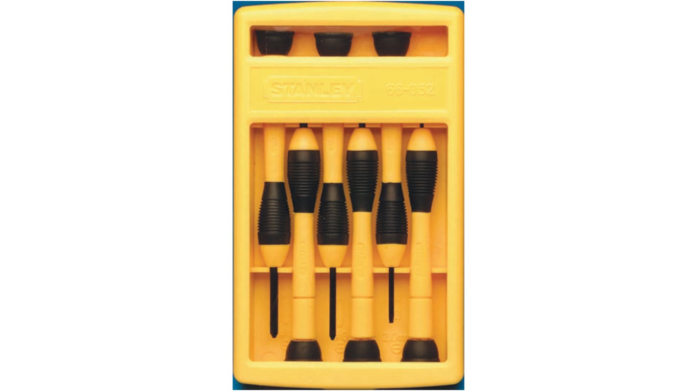 Stanley Works Phillips, Slotted Screwdriver Set, 6-Piece