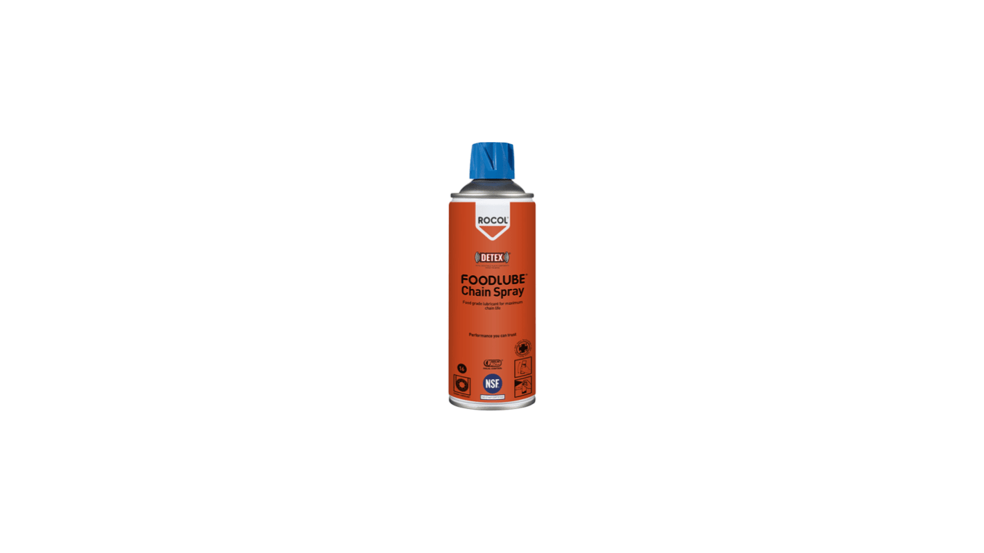 Foodlube® Chain Spray Lubrificante polivalente Polialfaolefina da 400 ml, idoneo ad uso alimentare