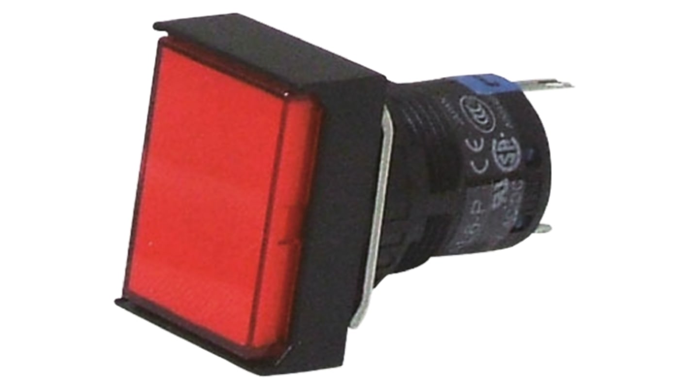 Idec LED Schalttafel-Anzeigelampe Rot, Montage-Ø 16mm