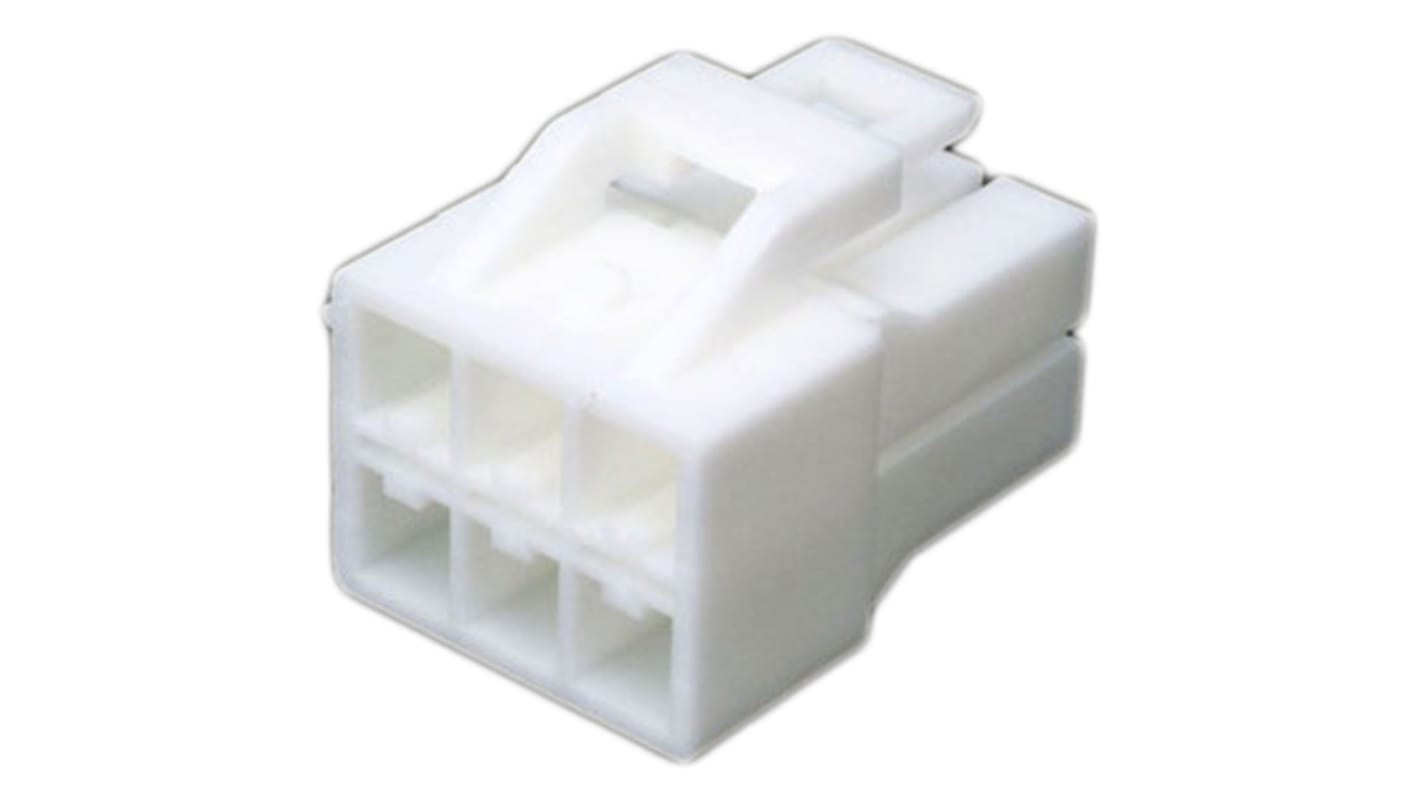 JST Male Connector Housing, 6 Way, 2 Row